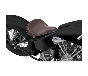 TC-Choppers seat solo Spring Large Front Leather Brown