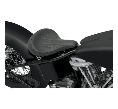 TC-Choppers seat solo Spring Large Front Vinyl Black