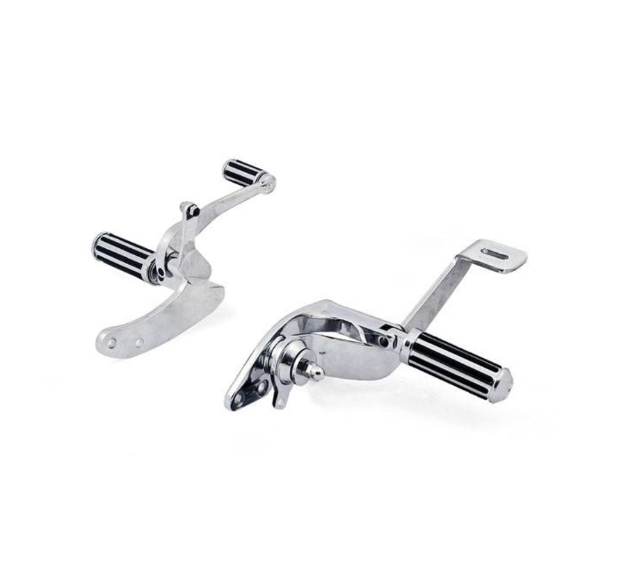 Forward controls kit chrome Fits:> Dyna 91-05