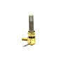 gas tank petcock Brass Hex 90° Left Hand Spigot Fits: > 1975-Up models with 22mm connection