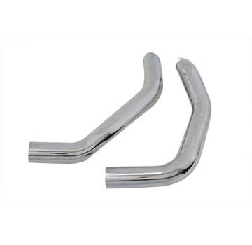 Wyatt Gatling Exhaust Pipe Heat Shield Set  Fits: > 2004-2013 XL Sportster