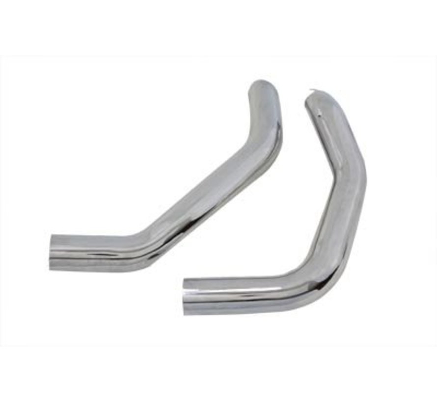 Exhaust Pipe Heat Shield Set Fits: > 2004-2013 XL Sportster