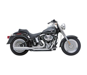 Cobra exhaust Power Pro HP 2 into 1 System Chrome 86-06 Softail