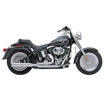 Cobra HP Power Pro 2 en 1 Sistema de escape, Chrome 86-06 Softail