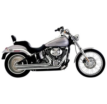 Cobra exhaust Speedster system Chrome 07-11 Softail