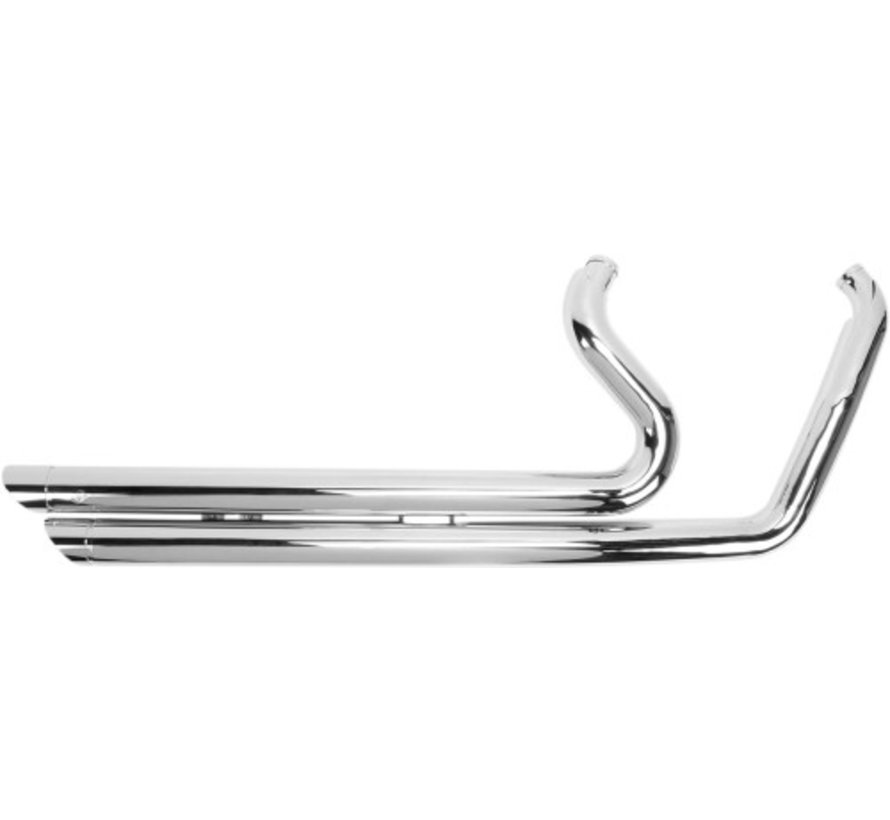 exhaust system Speedster Slash Down with Powerport Chrome FLD Switchback 12-14