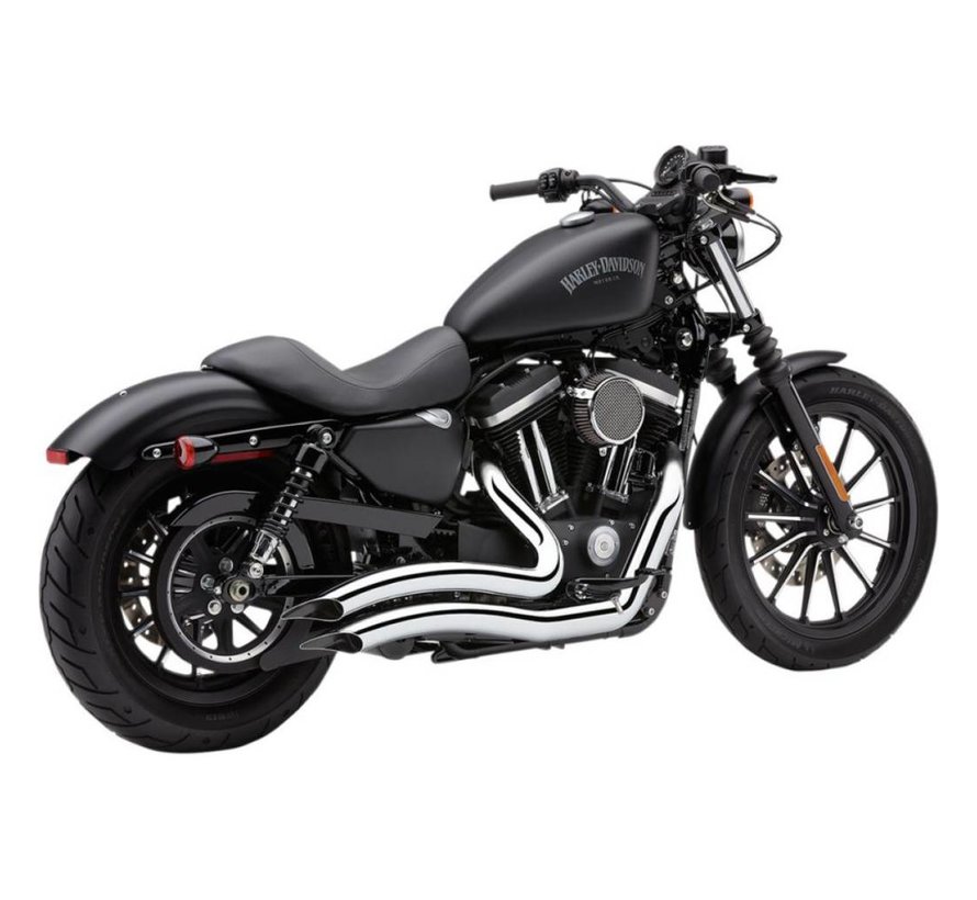 exhaust Speedster short Swept Chrome Sportster XL 14-16