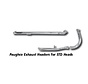 Exhaust ‘S’ pipe headers rigid frame and kickstart applications Fits: > 48-65 Panhead 66-84 FL Shovel 71-84 FX Shovel (STD heads)