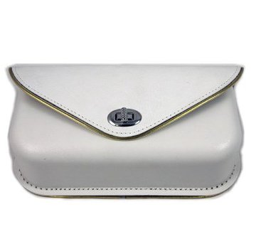 Wyatt Gatling windshield White pouch with gold edge trim 58275-63  Fits: > FL 1960-1984