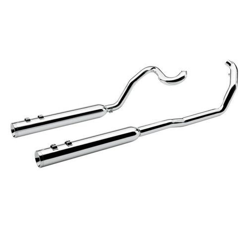 Cobra Exhaust True Dual header Pipes Black or Chrome Fits: > 07‐08 FLHT/​FLTR/​FLHR/​FLHX models