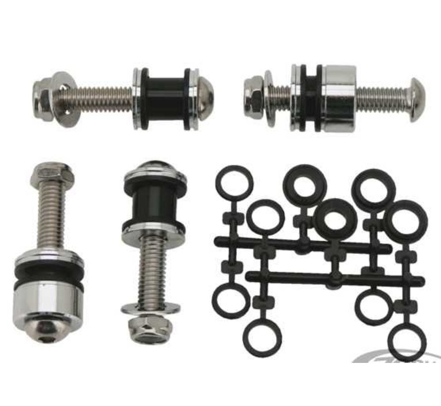 sissybar Docking hardware kit afneembare zijplaten - Sportster XL