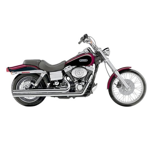 Cobra Auspuffanlage Speed ​​Long mit Powerport Chrome 06-11 DYNA