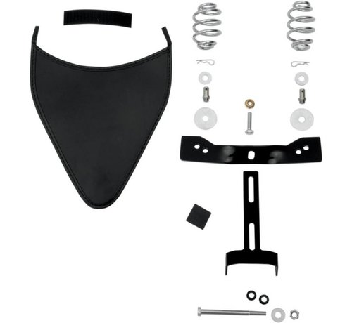 TC-Choppers Primavera asiento y kit de montaje frontal bolt-on Acero Negro 96-16 Dyna