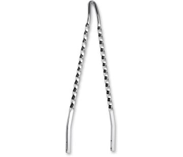 Cycle Visions sissybar Twisted Bars - Chrome 30 inch