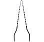 sissybar Twisted Bars - Black 30 inch