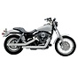 Exhaust system Dragsters Chrome; For Dyna 91-05