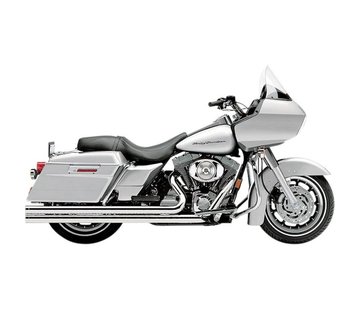 Cobra Exhaust system Speedster Long Chrome heat shields; For FLH/T 1995 - 2006