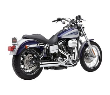 Cobra Exhaust system Power Pro HP 2 into 1 chrome; For all 12-16 Dyna models (except FLD)