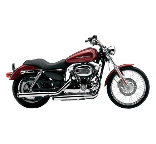 Cobra Auspuff 3 Zoll Slip-On Schalldämpfer Chrom; für 04-13 XL Sportster