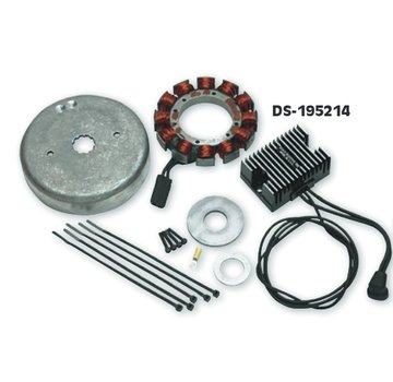 Cycle Electric Charging Altenator kits - HD 84 -03 - for Adding electrical  needs increases amperage