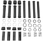 Engine pushrod conversion kit black or chrome; Sportster XL91 - 03