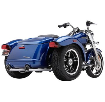 Cobra Slip-On Schalldämpfer - Chrom Für Freewheeler