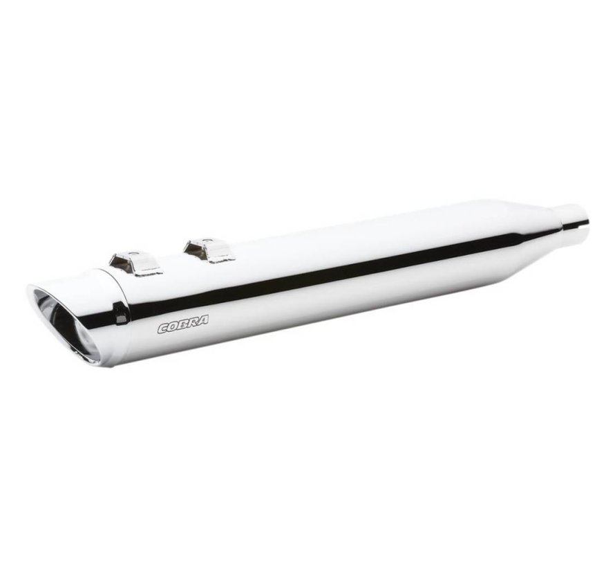 exhaust Slip-On Muffler - Chrome for Tri-Glider