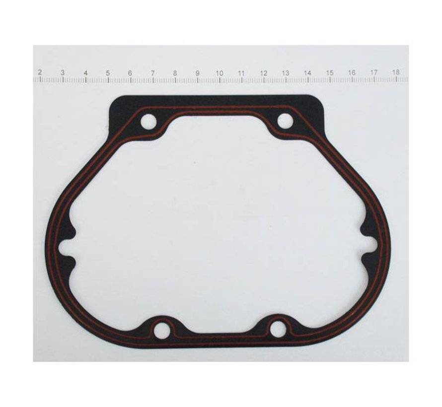 Engine Transmission end cover - gasket silicone; fits 99-06 Bigtwin
