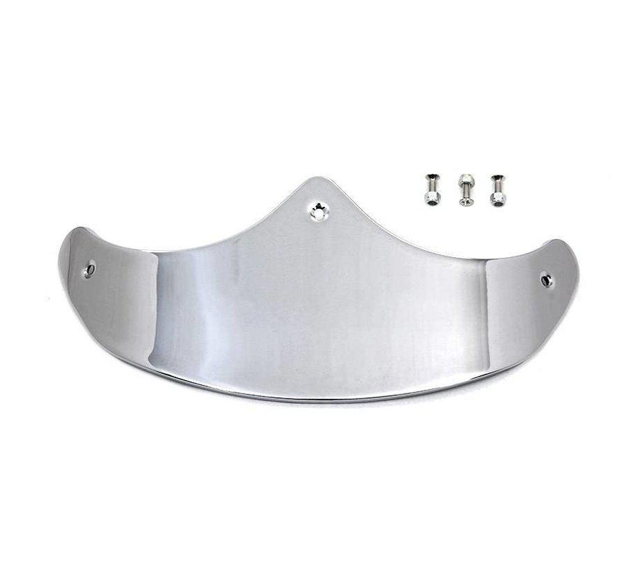 fender front Smooth Chrome Tip Taco Motos Amsterdam
