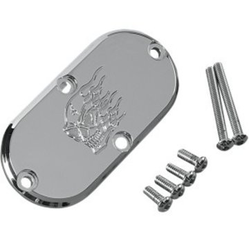 Joker Machine primary inspection cover - hothead for for 65-06 Big Twins and 86-up FXST/FLST FXWG and 93-05 FXDWG