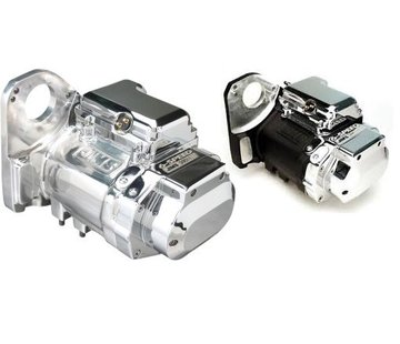 Jims transmissie 6-speed overdrive - gepolijst of zwart voor Softail 91-99 (JIMS®CASE)