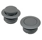 gas tank gas cap - pop-up - black wrinkle for ALL 84-2014 MODELS