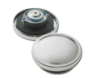 TC-Choppers gas tank gas cap set - Chrome Fits: > Bigtwin and Sportster 1965-1972