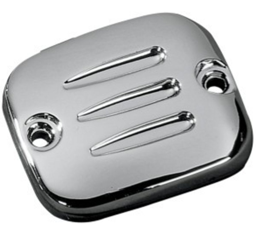 Engine front master cylinder cover - groove for ALL 96-09 Big Twin and 96-03 Sportster XL (EXC 08-09 Touring)