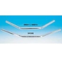 handlebars 1 inch (2 54 cm) triple Chrome plated