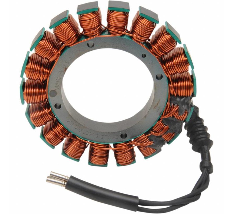 Stator de charge Convient à : > 01-06 Softail ; 04-06 Dyna