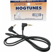 Hogtunes audio Eén meter stereo audiokabel met 90 ° uiteinden