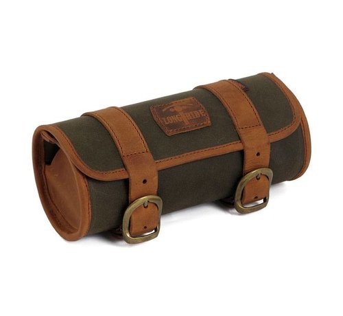 Longride bags waxed cotton tool roll bag