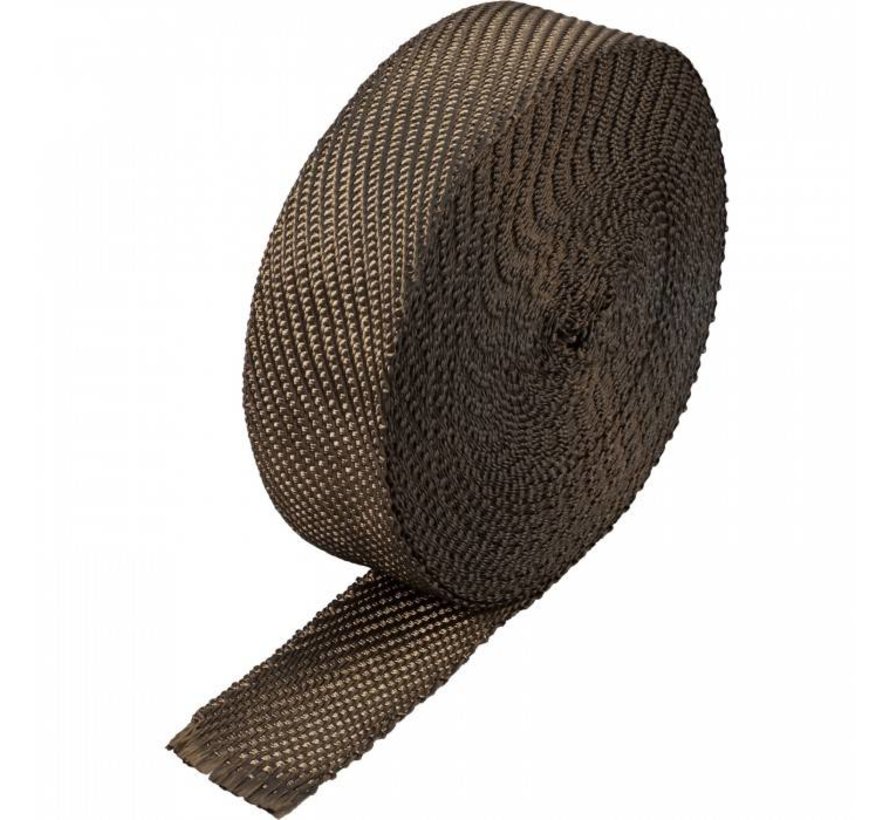 exhaust Header Fiberglass Heat Wrap Tape – Titanium Fits: > universal