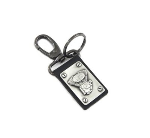 TC-Choppers  TC-88 style keychain with silver patina finish Fits: > Universal