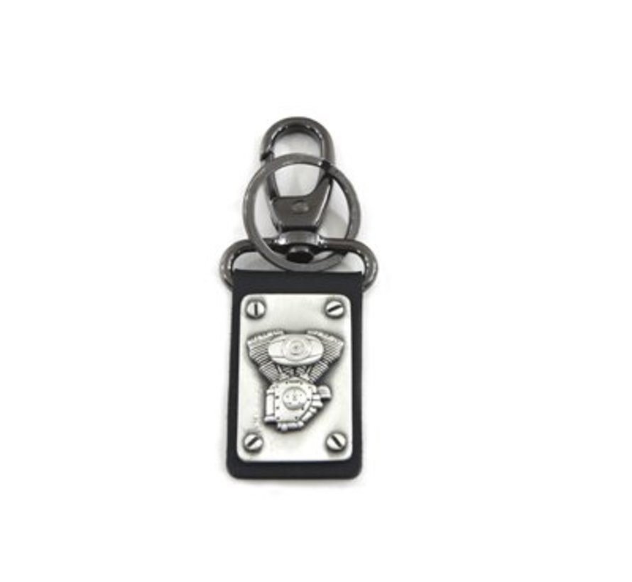 TC-88 style keychain with silver patina finish Fits: > Universal