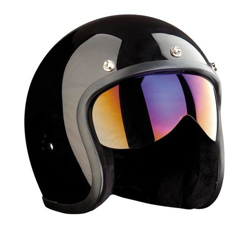 Bandit visors - push-fit Iridium