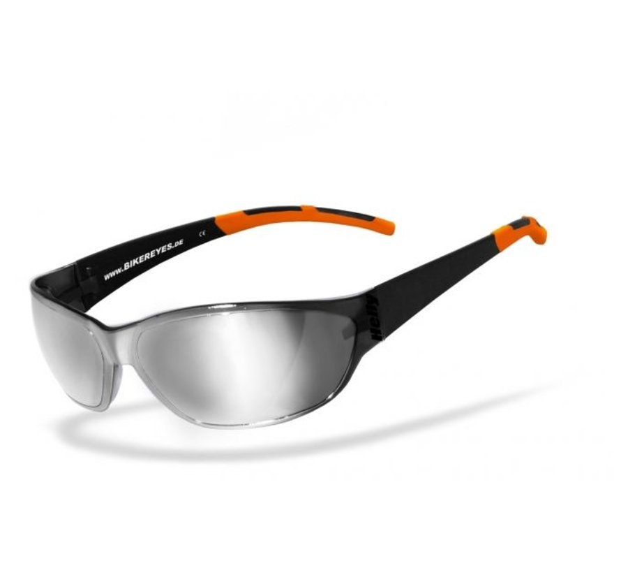 Goggle Sunglasses airshade - laser silver Fits: > all Bikers