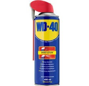 WD40 Multi-Purpose Lubricant by WD-40,  Smart Straw, 400 ml, Fits: > Universal