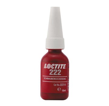 Loctite thread lockers: 222 fluid 10cc