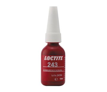 Loctite thread lockers: 243 fluid 5cc