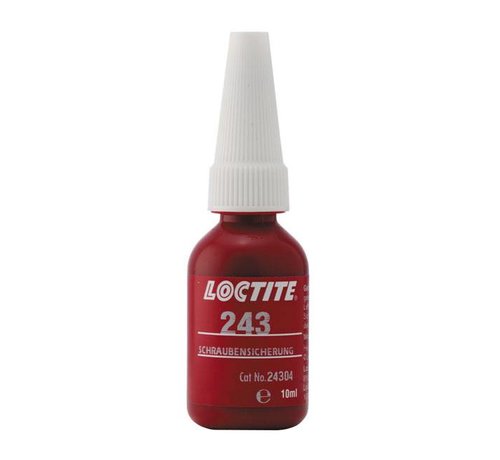 Loctite thread lockers: 243 fluid 50cc