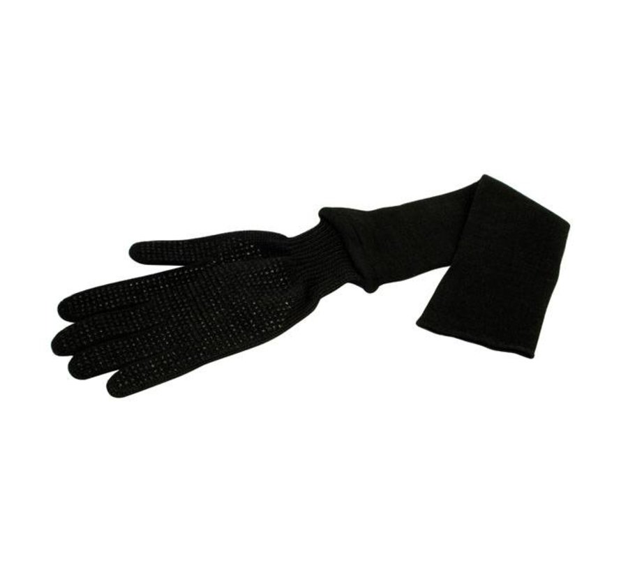 heiÃen HÃỳlse mit Handschuh Kevlar