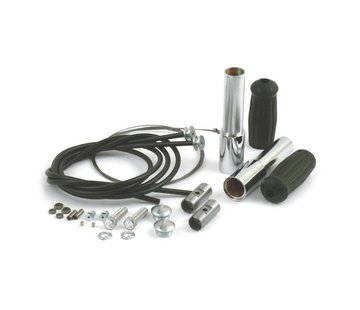 Samwell Supplies Springer handlebar throttle kit - 35-48 UL/EL/WL; & early springer bars with linkert carburetor