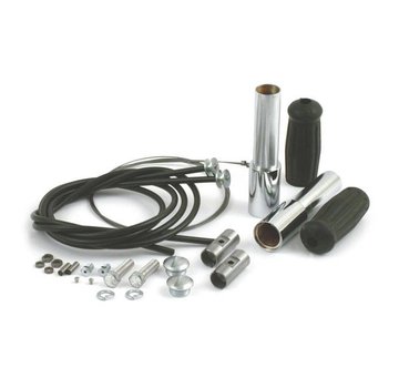 Samwell Supplies Springer kit del manillar del acelerador - 35-48 UL / EL / WL; bares y principios de saltador con carburador Linkert